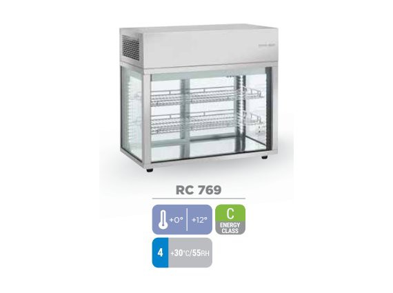 Vetrina refrigerata RC 769  0/+12°